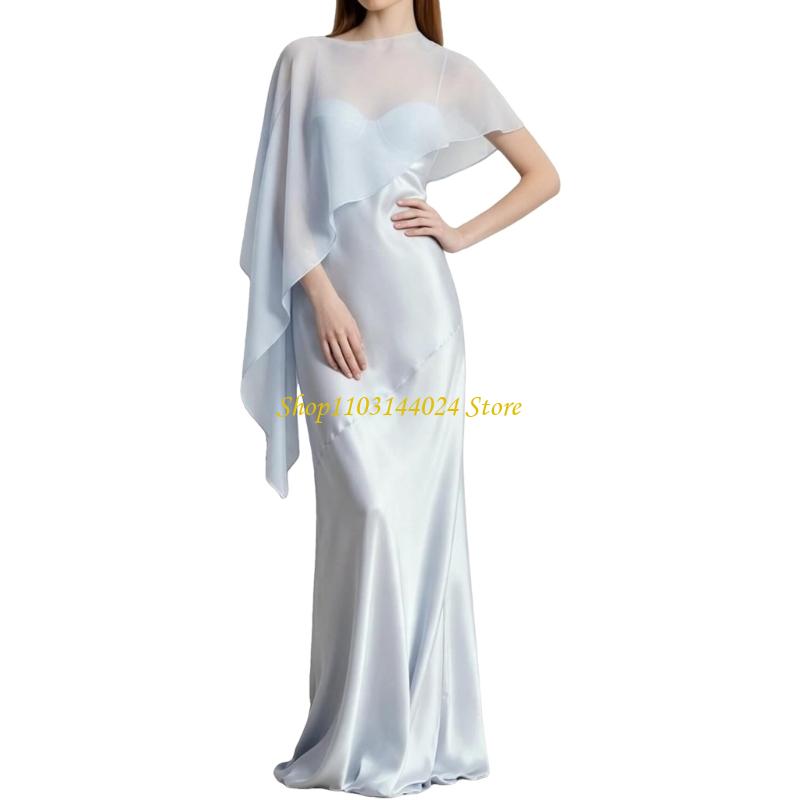 Women'S Formal Wear Wedding Guest - N5KE châle fluide en mousseline soie