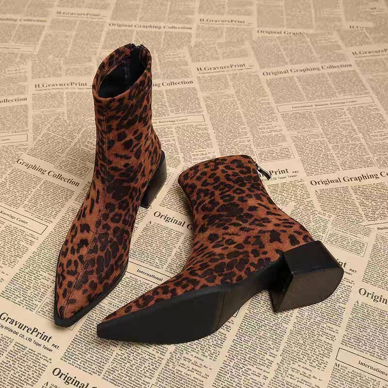 Vintage Women'S Formal Wear - Nouvelles bottines modernes à talon bas