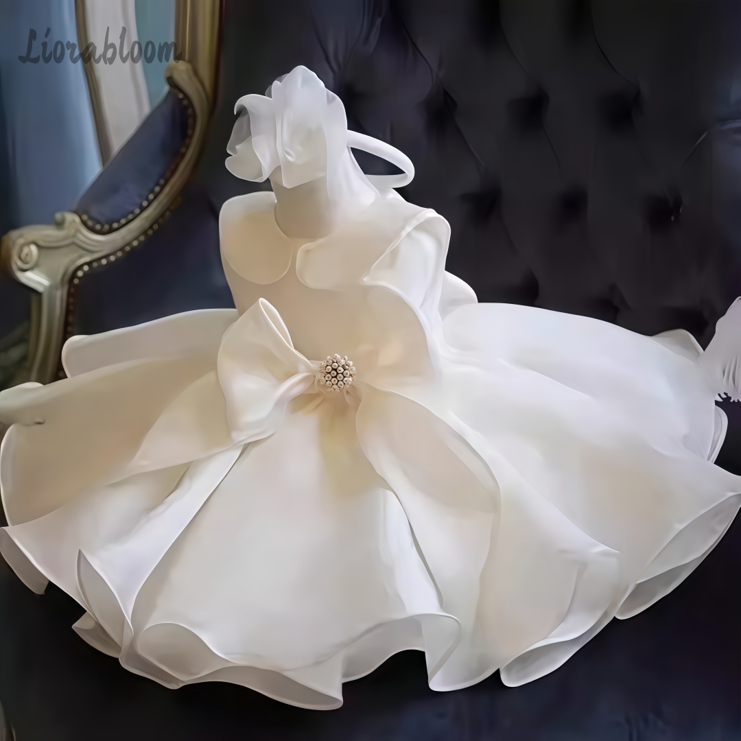 Formal Attire Woman - Robe de demoiselle d'honneur blanche ornée