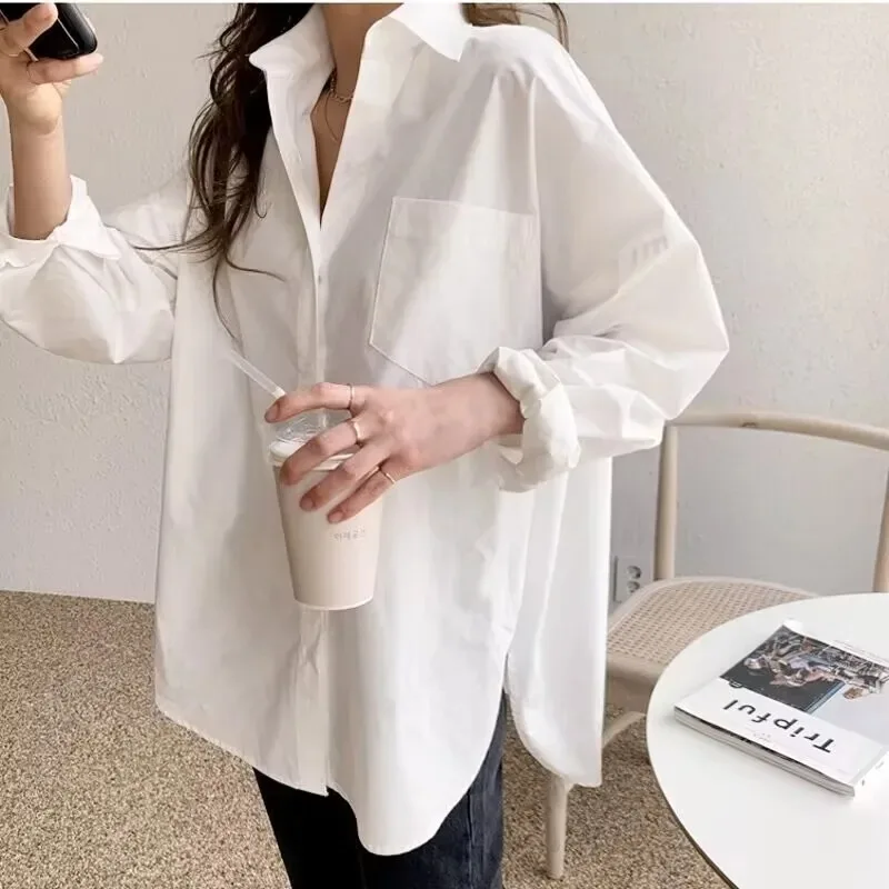 Women'S Formal Wear Blouse - 2026 mode nouveau coton à manches