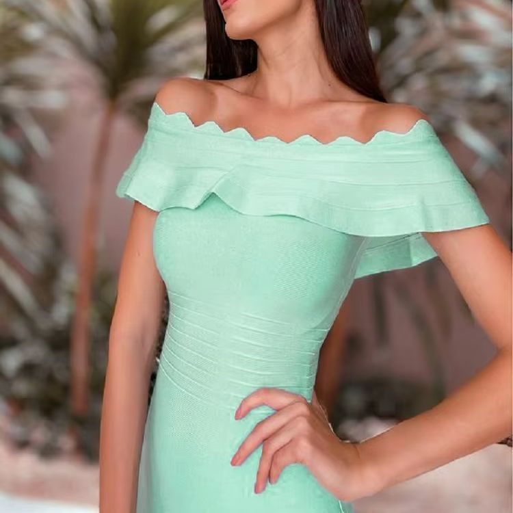 Formal Wear For Women Xl - HQBORY Robe longue bandage élégante pour