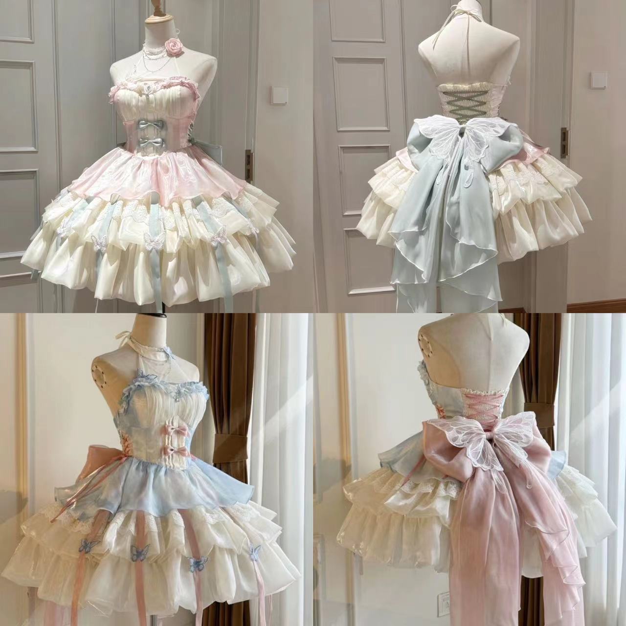 Vintage Women'S Formal Wear - Kawaii – robe Lolita en dentelle