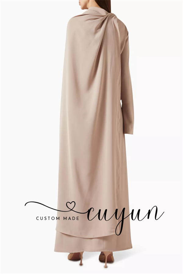 CUYUN personnalisé kaki modest - Women'S Formal Wear Wedding Guest avis et prix