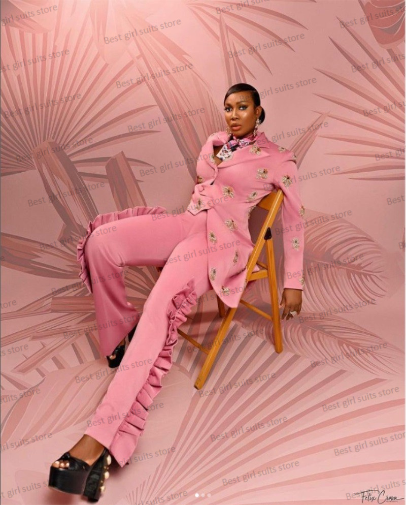 Ensemble blazer et pantalon dr - Women Formal Wear Coat avis et prix