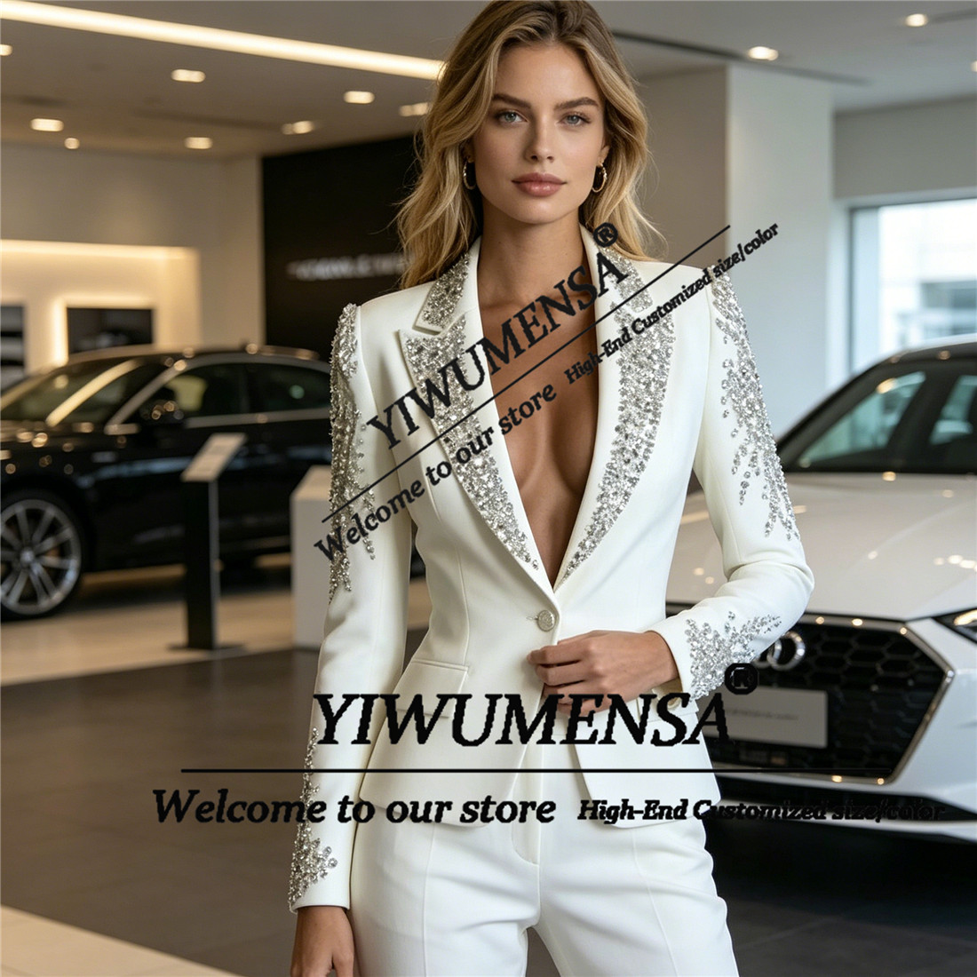 Costumes de luxe pour femmes,  - Blazer Set Women Formal avis et prix