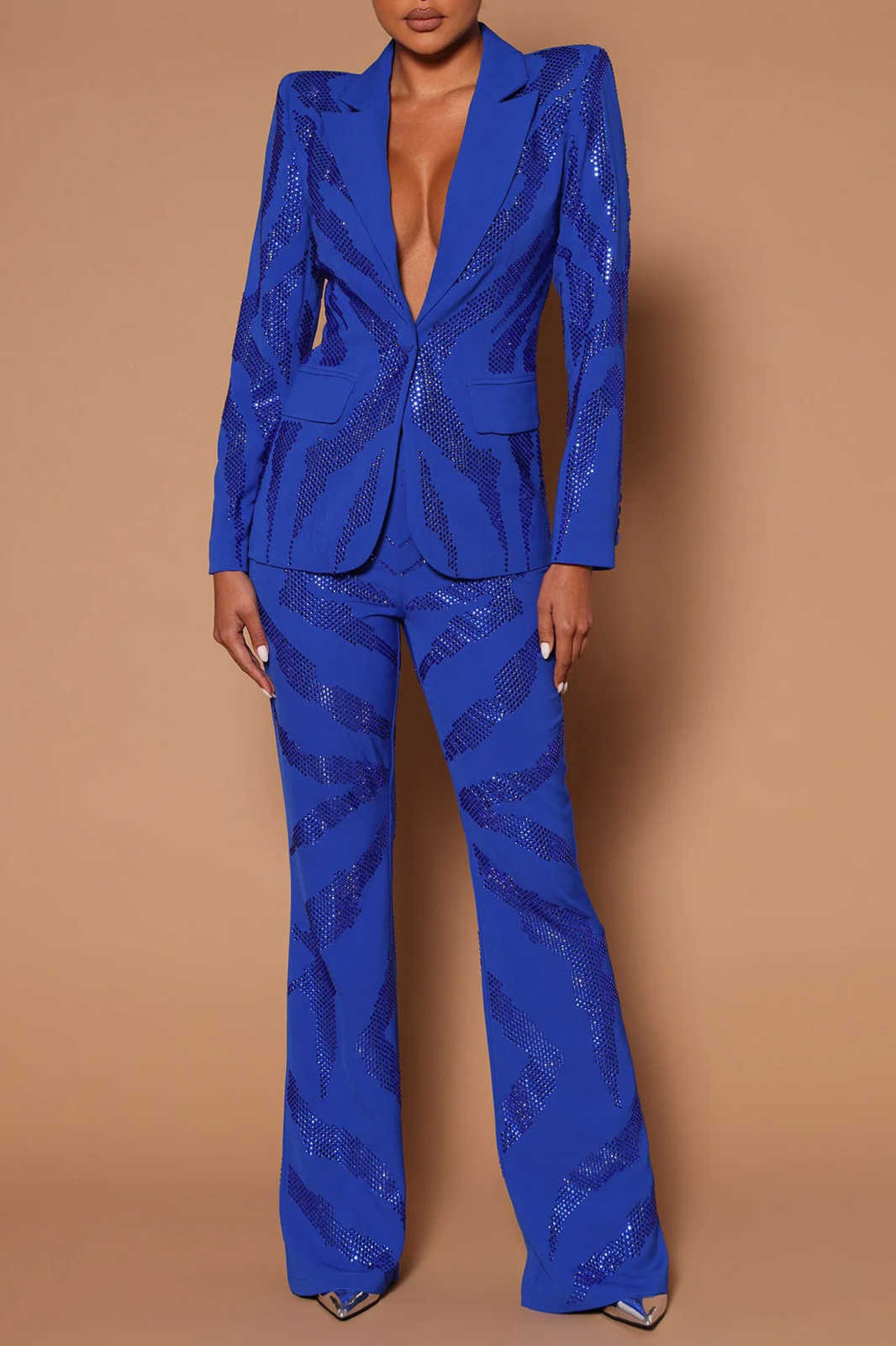 Costumes pantalons Slim à pail - Women'S Formal Wear Plus Size avis et prix