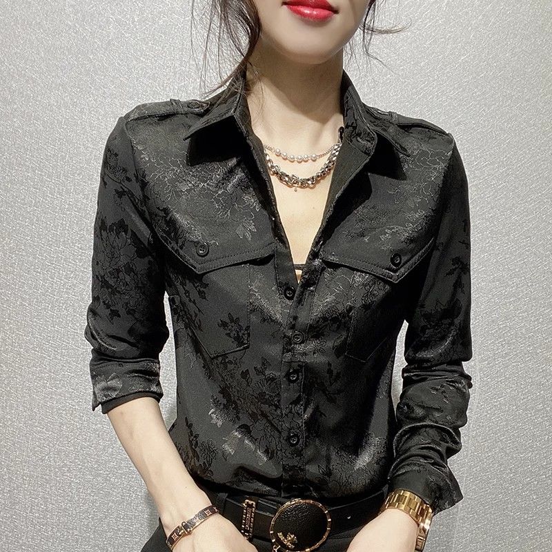 Chemisier à manches longues po - Formal Wear For Women Xl avis et prix