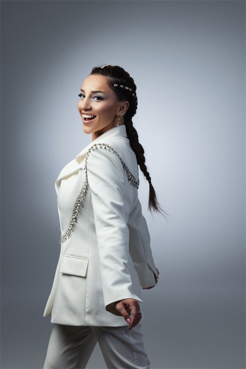 Ensemble de costumes blancs él - Women Formal Wear Coat avis et prix