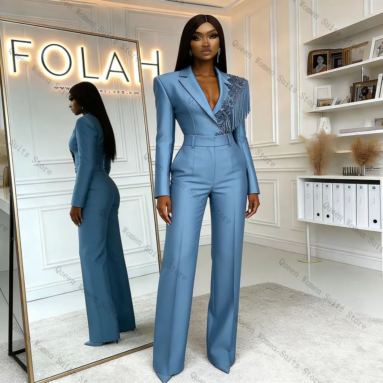 Ensemble pantalon de costume b - Women Formal Wear Coat avis et prix