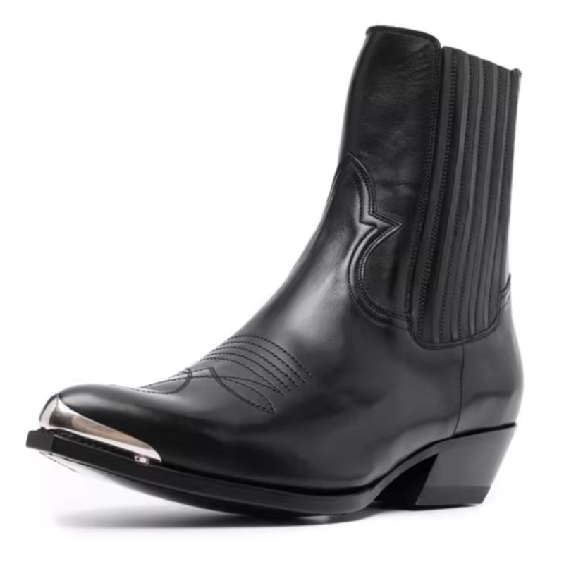 Bottes Chelsea Western en cuir - Women Formal Wear Western avis et prix