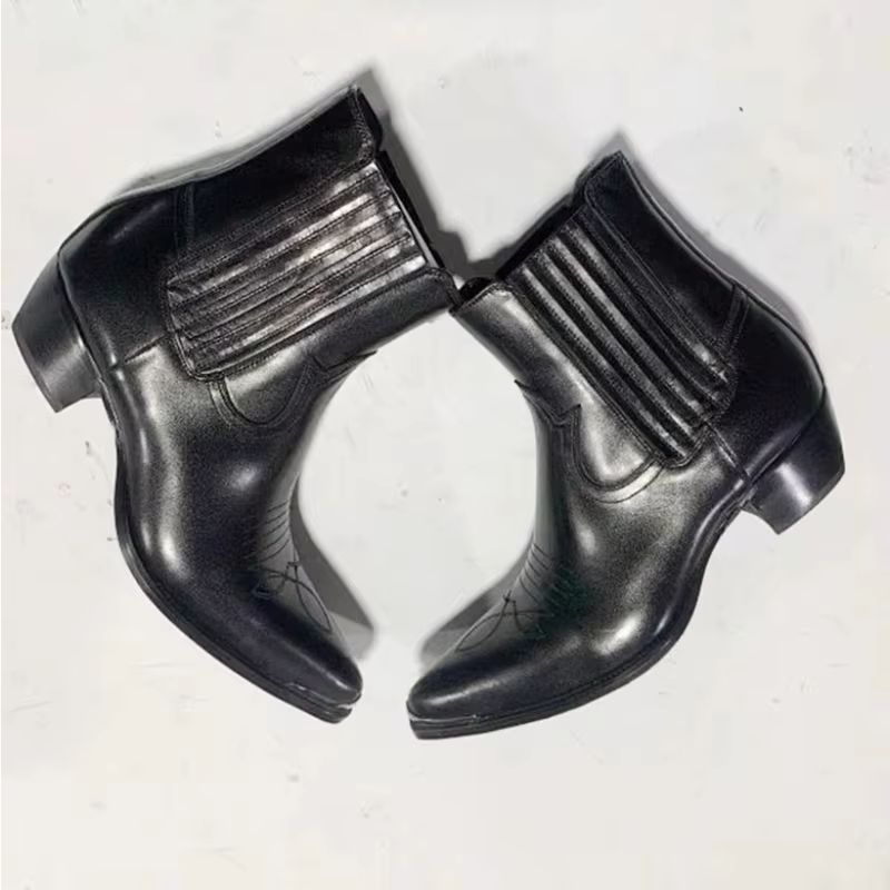 Bottes Chelsea Western en cuir - Women Formal Wear Western avis et prix