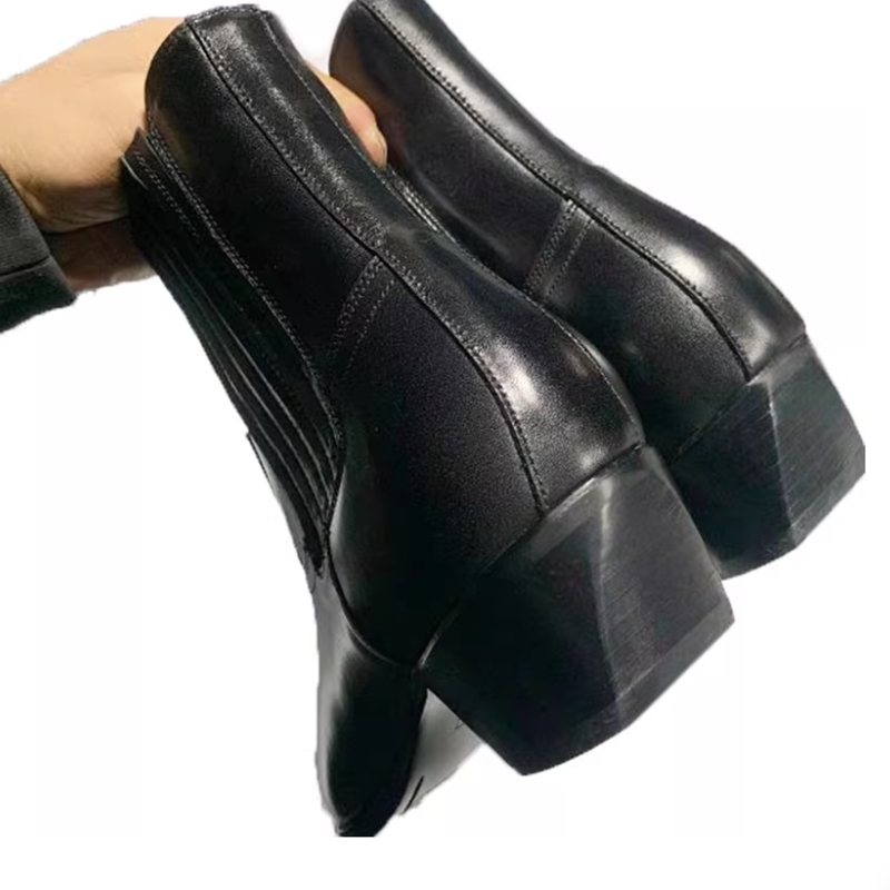 Bottes Chelsea Western en cuir - Women Formal Wear Western avis et prix