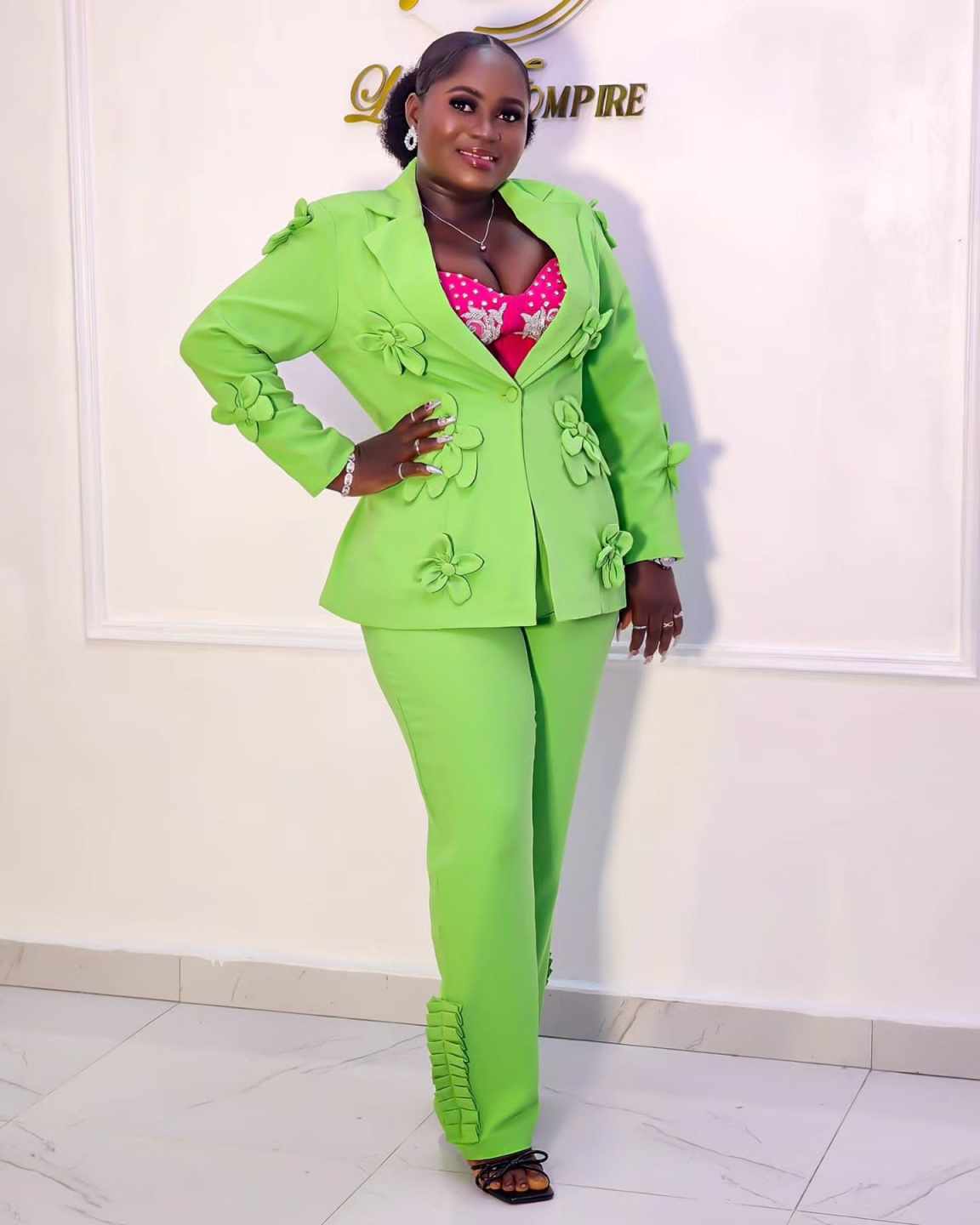 Grande taille vert femmes Blaz - Women'S Formal Wear Plus Size avis et prix