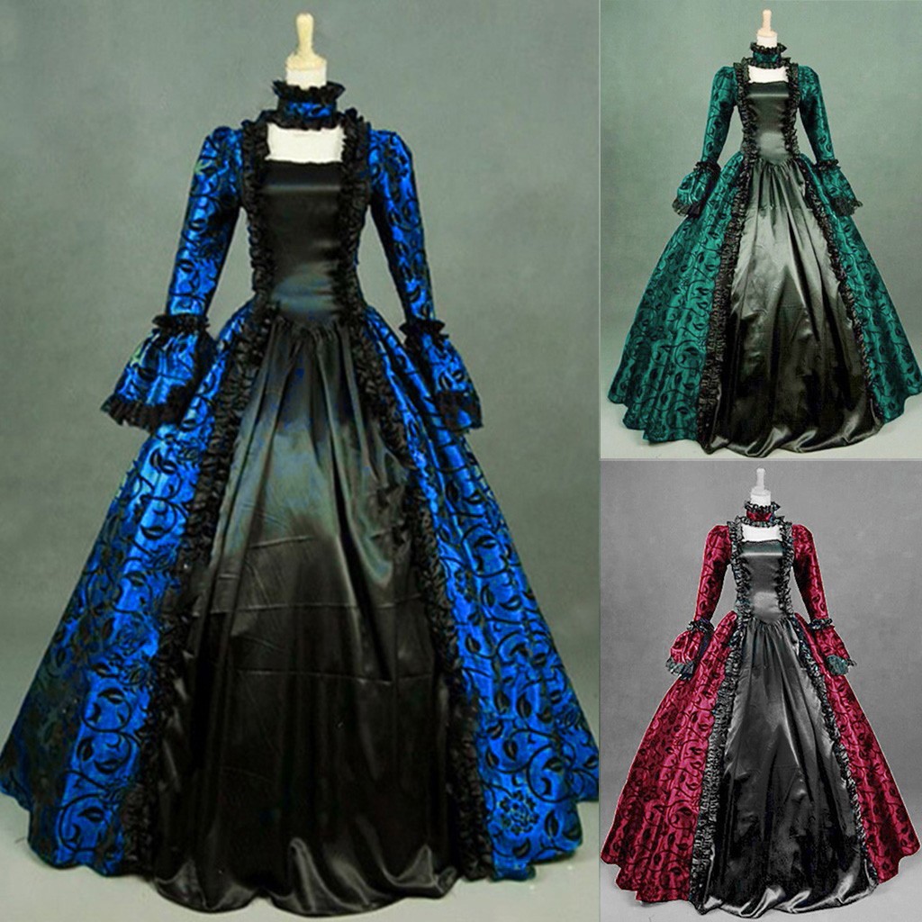 Robe gothique Vintage exquise  - Vintage Women'S Formal Wear avis et prix