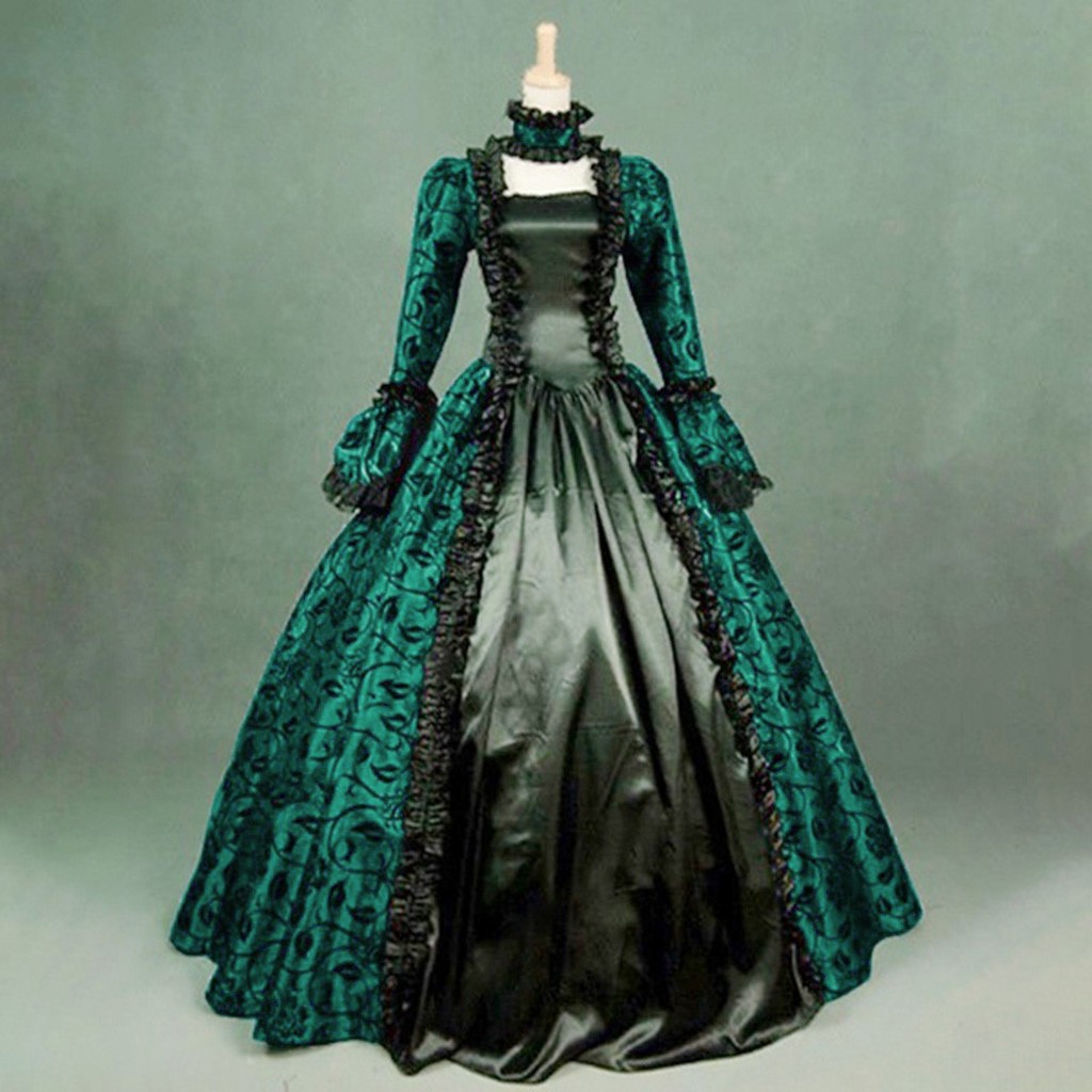 Robe gothique Vintage exquise  - Vintage Women'S Formal Wear avis et prix