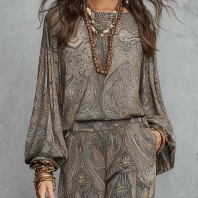 Ensemble deux pièces bohème à  - Women'S Formal Wear Blouse avis et prix