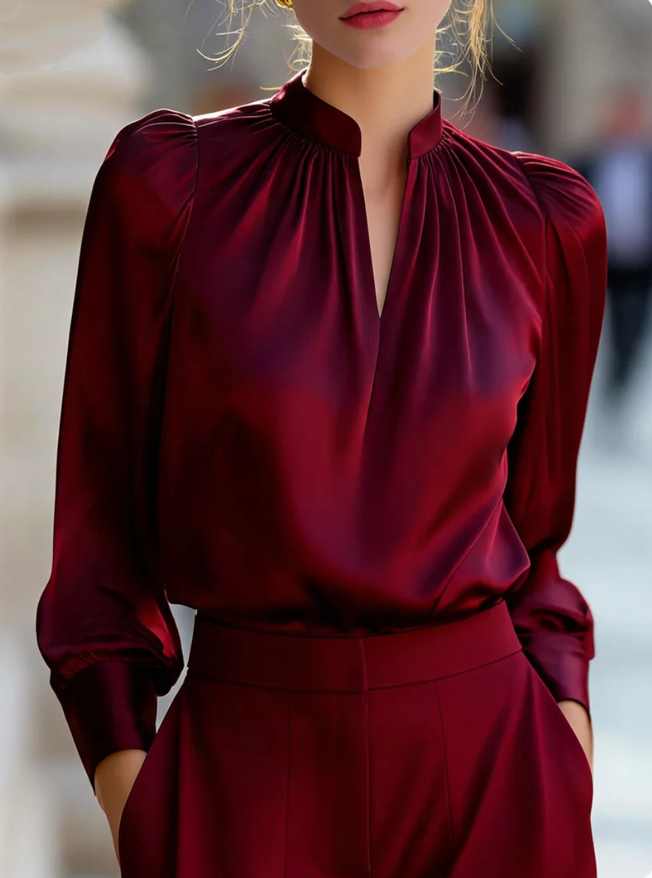 Chemise formelle en satin pour - Women'S Formal Wear Blouse avis et prix