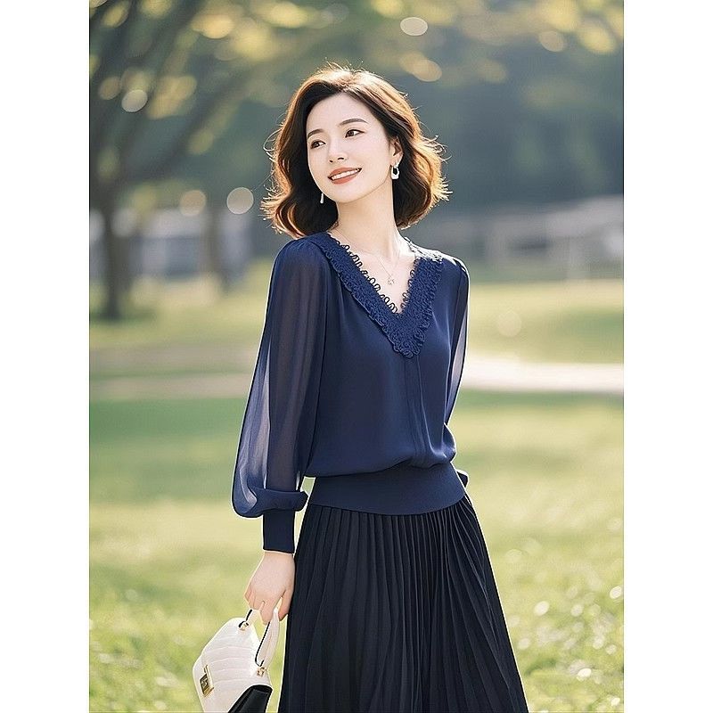 Printemps automne bureau dame  - Women'S Formal Wear Blouse avis et prix