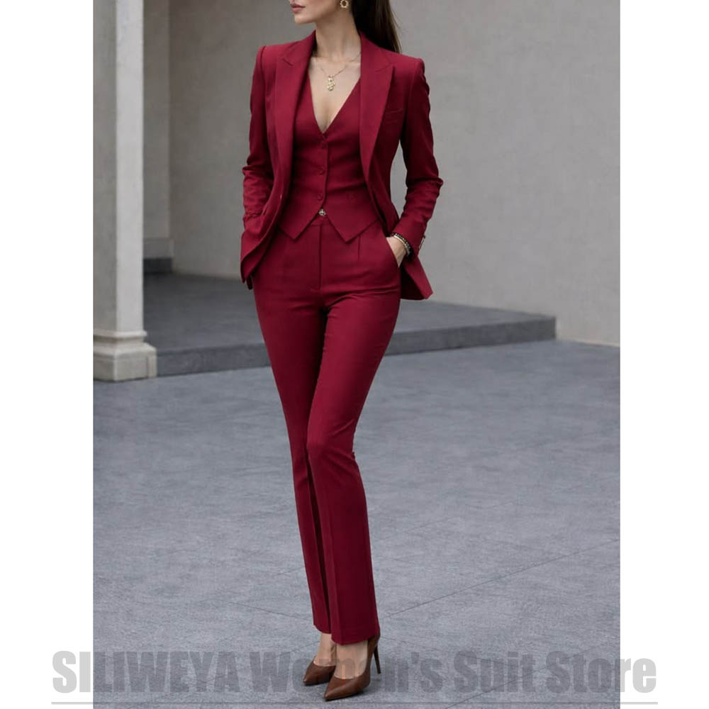 Ensemble de costume 3 pièces p - Women Formal Wear Blazers avis et prix