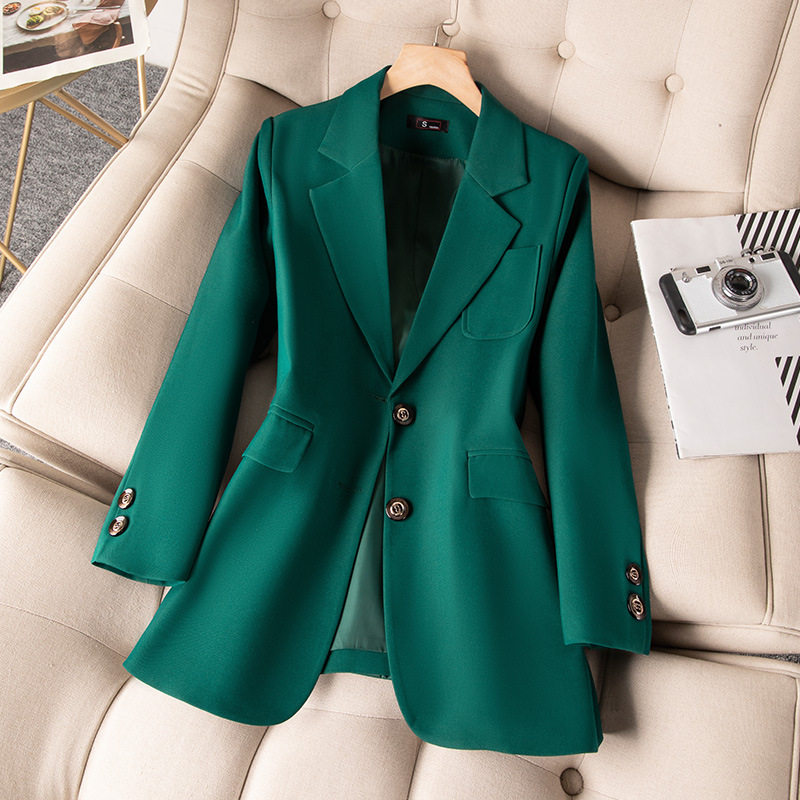 Veste à boutonnage simple à ma - Women Formal Wear Blazers avis et prix
